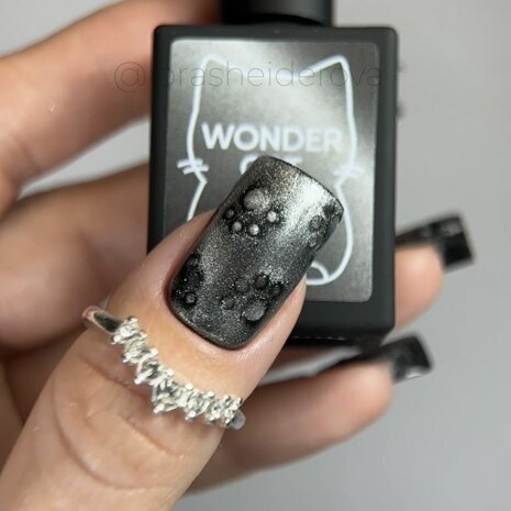 Wondercat Gelpolish NOTD - zilveren tint 
