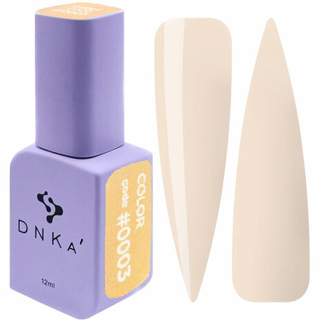 DNKa' Gel Polish  - Color 0003 - beige tint