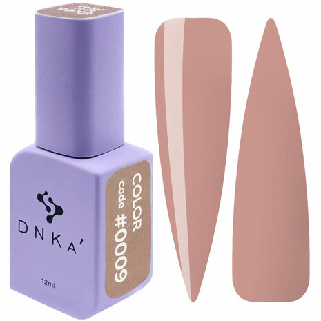 DNKa' Gel Polish  - Color 0009 - bruine tint