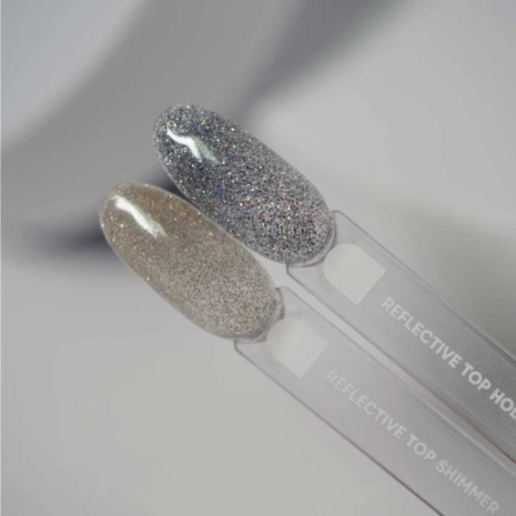 NAILSOFTHENIGHT Reflective top Shimmer