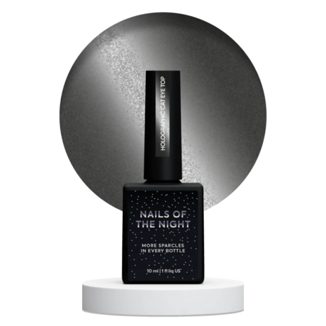 NAILSOFTHENIGHT Holographic Cat eye, 10 ml