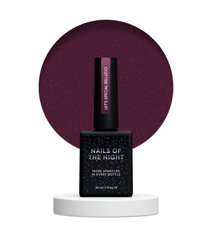 NAILSOFTHENIGHT  Let's special Bellucci - bordeaux rood