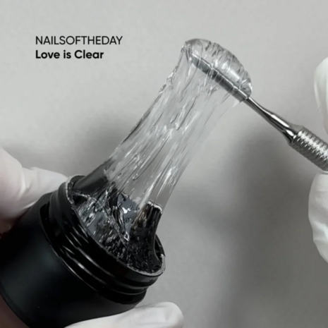 NOTD  Love Is Clear - gel for figurines 