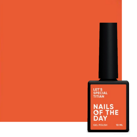 Let's special Titian Gelpolish NOTD