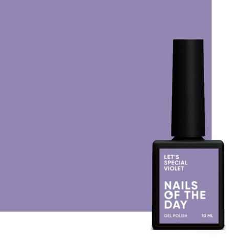 Let's special Violet Gelpolish NOTD