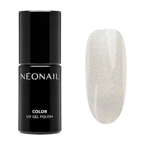 gelpolish in de kleur 'Celestial Mist' van NEONAIL - zilveren glitter tint van NEONAIL