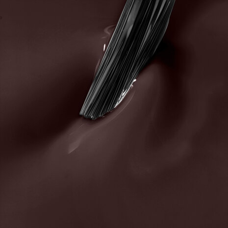 gelpolish in e kleur 'Painted Shadows' van NEONAIL - donker bruine tint