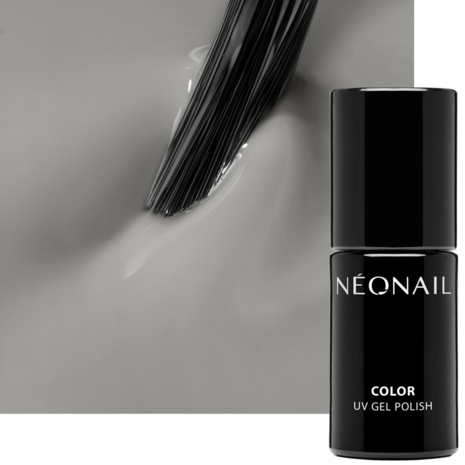 Gelpolish van NEONAIL in de kleur 'Walnut Poem' - grijze tint