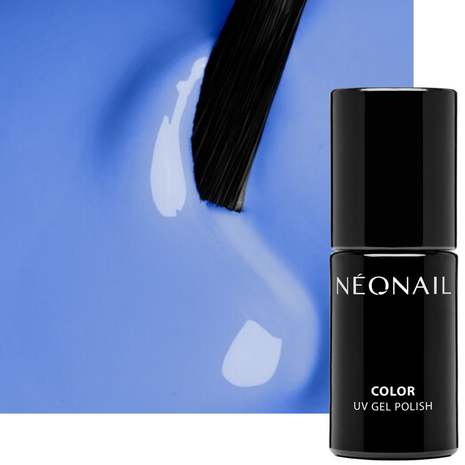 gelpolish in de kleur 'Acapulco' van NEONAIL -blauwe tint