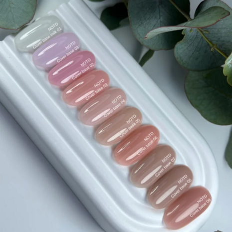 cover base van het merk nails of the day -10 kleuren op colorpops