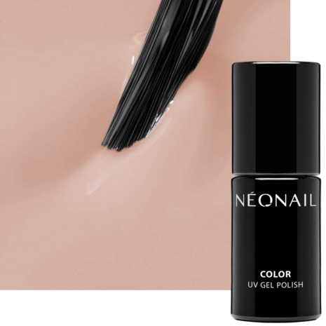 de gelpolish kleur 'Cozy Latte' van NEONAIL is een beige tint