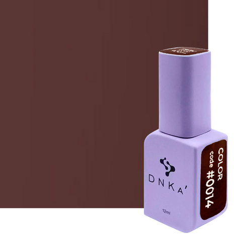 DNKa' Gel Polish  - Color 0014 - bruine tint