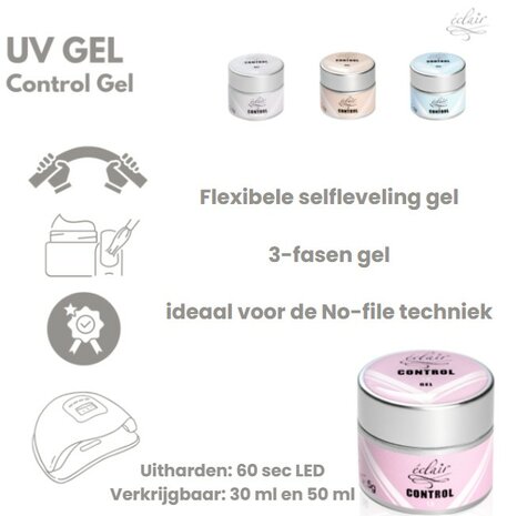 Control 3.0 Clear Builder Gel - 15ml