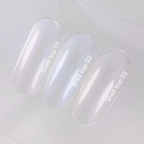 NOTD -  Shell top 01 new formula - manicure topcoat