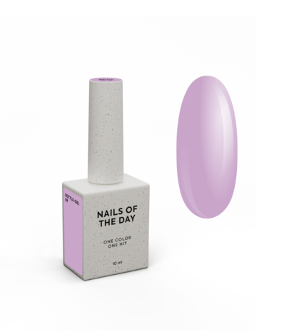  Bottle Gel 09 van het merk Nails Of The Day - paarse tint