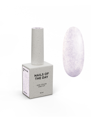 Bottle Gel 38 van het merk Nails Of The Day - roze glitter tint