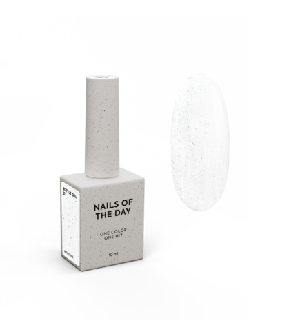 Bottle Gel 37 van het merk Nails Of The Day - witte tint 