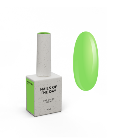 Bottle Gel 28 van het merk Nails Of The Day - grone tint