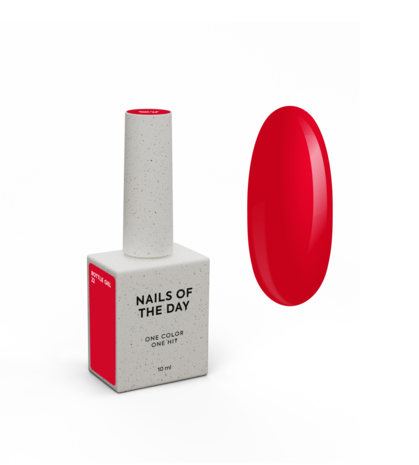 Bottle Gel 22 van het merk Nails Of The Day - rode tint