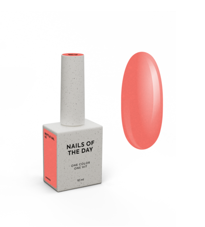 Bottle Gel 43 van het merk Nails Of The Day - rode tint