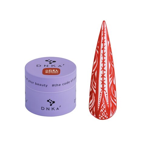 DNKa' Gel Paint Ethno Red - rode paint gel