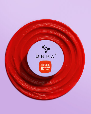 DNKa' Gel Paint Ethno Red - rode paint gel