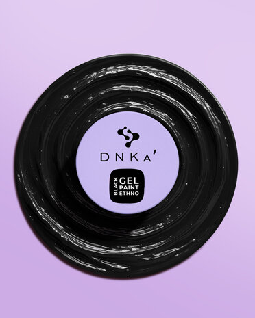 DNKa' Gel Paint Ethno Black - zwarte paint gel