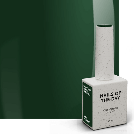 Let's special Green Glass Gelpolish NOTD