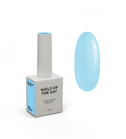 Let's special Ken Gelpolish NOTD - licht blauwe tint