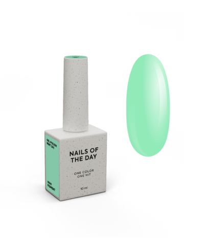 Let's special Mint Gelpolish NOTD