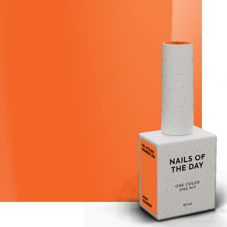 Let's special Orange Gelpolish NOTD - oranje tint