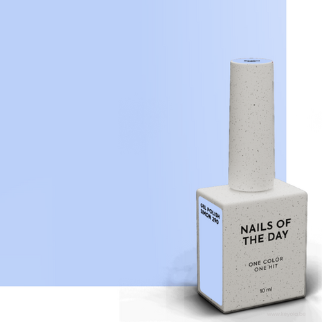 Let's special Simon Gelpolish NOTD - licht blauwe tinten