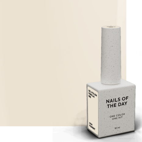 gelpolish in de kleur 'Vanilla' van het merk nails of the day 