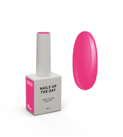 gelpolish in het kleur 'Barbie' - roze gellak tint