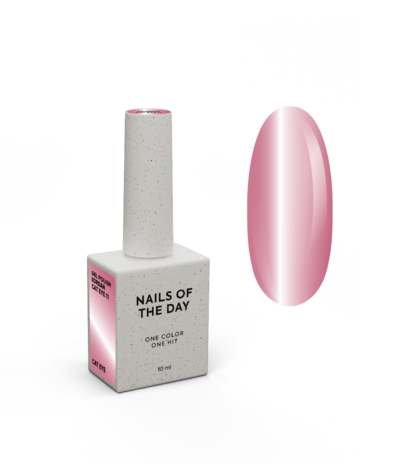 gelpolish in de kleur 'Korean cat eye 11' van het merk Nails Of The Day- roze tint
