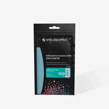 Staleks wegwerpvijlen 100 gritt