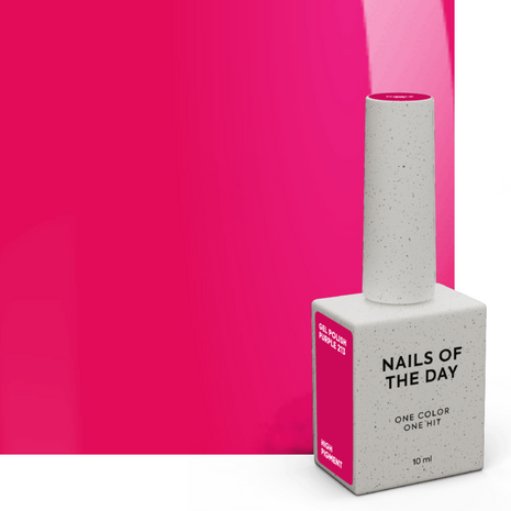 gelpolish in de kleur 'Let's special Purpl' van het merk Nails Of The Day- roze tint