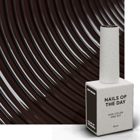 NOTD Color of the Month – November Deep Brown Toscano