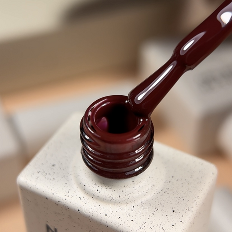 Burgundy gelpolish  NOTD