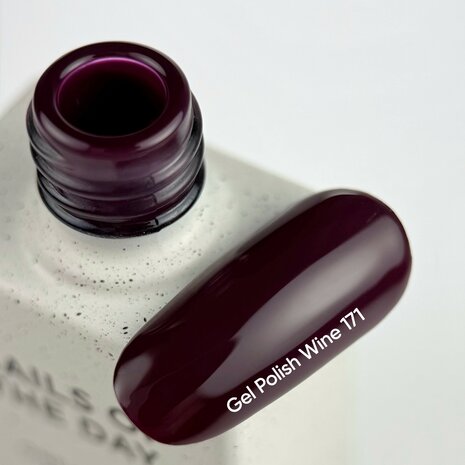 Wine gelpolish  NOTD