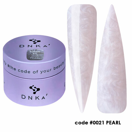 Builder gel Pearl van DNKa' in de kleur ' 0021 Pearl' - rose tint