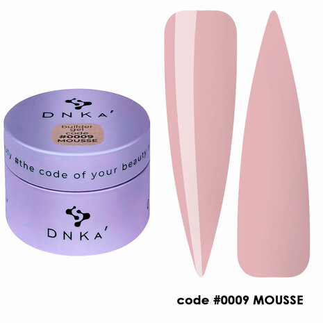 builder gel mousse van DNKa' in de kleur '0009'  