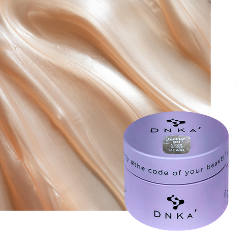 builder gel Pearl van DNKa' in de kleur '0022 Pearl' - gouden bruine tint