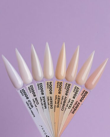 builder gel DNKa' 'Builder Gel Light 0004 Desert - neutrale tint