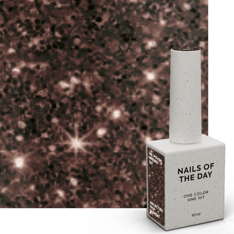 Whiskey gelpolish  NOTD