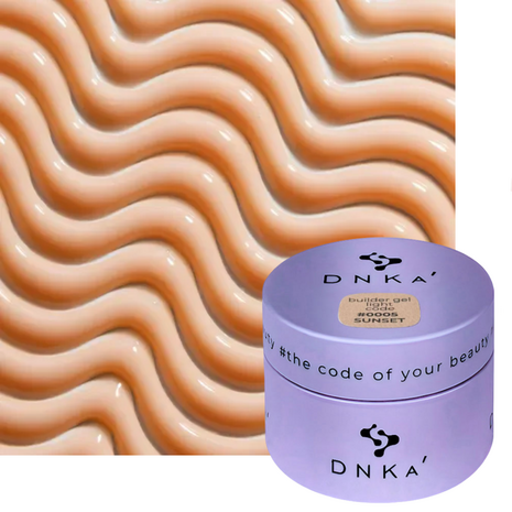 builder gel DNKa' 'Builder Gel Light 0005 Sunset' - neutrale tint
