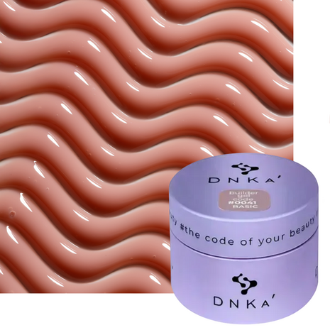 Builder gel van DNKa' in de kleur ' 0041 Basic' - bruine neutrale tint