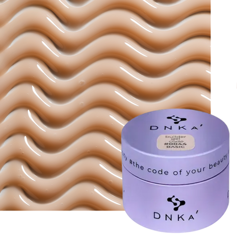 builder gel van DNKa' in de kleur 'Builder Gel  0044 Basic' - neutrale tint