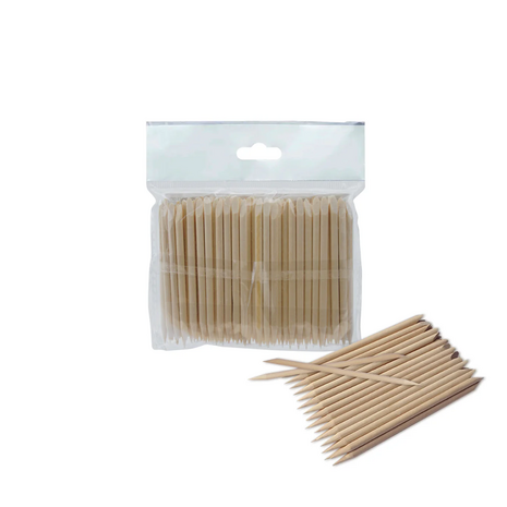 Wooden sticks 75 mm  voor manicure - 100 stuks van Staleks