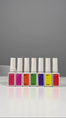 Gelpolish van Nails Of The Day in de kleur 'Banana'_Zomerse gele tint